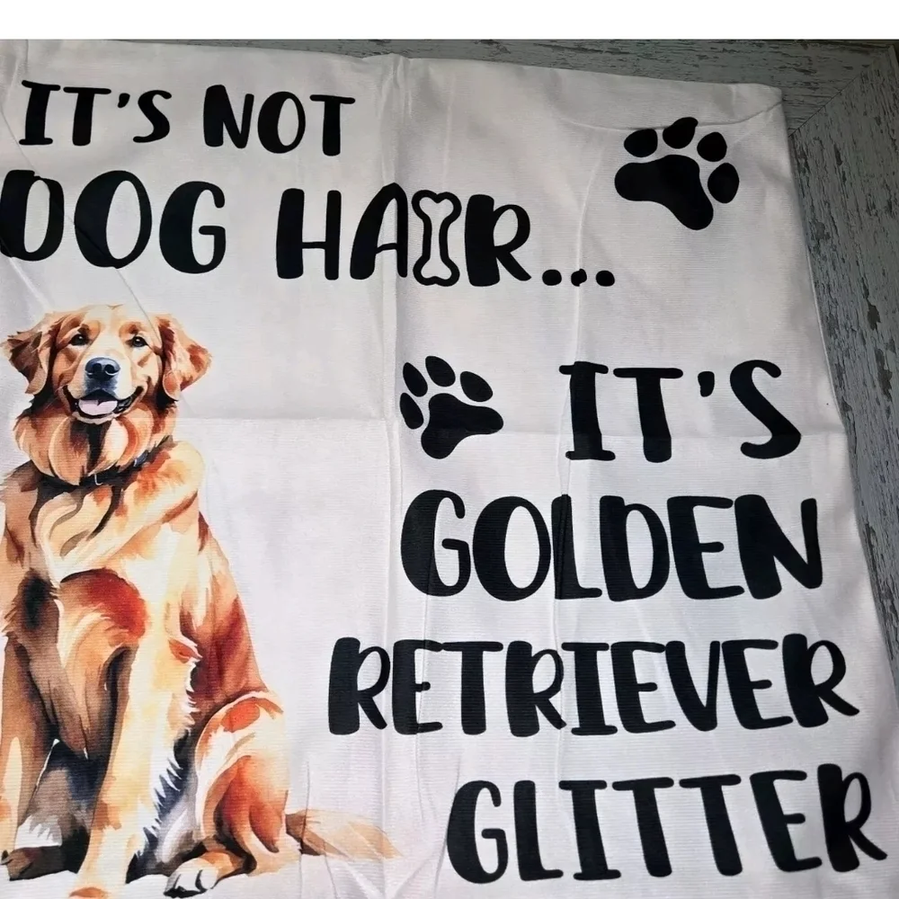 Golden Retriever Dog Pillow Covers